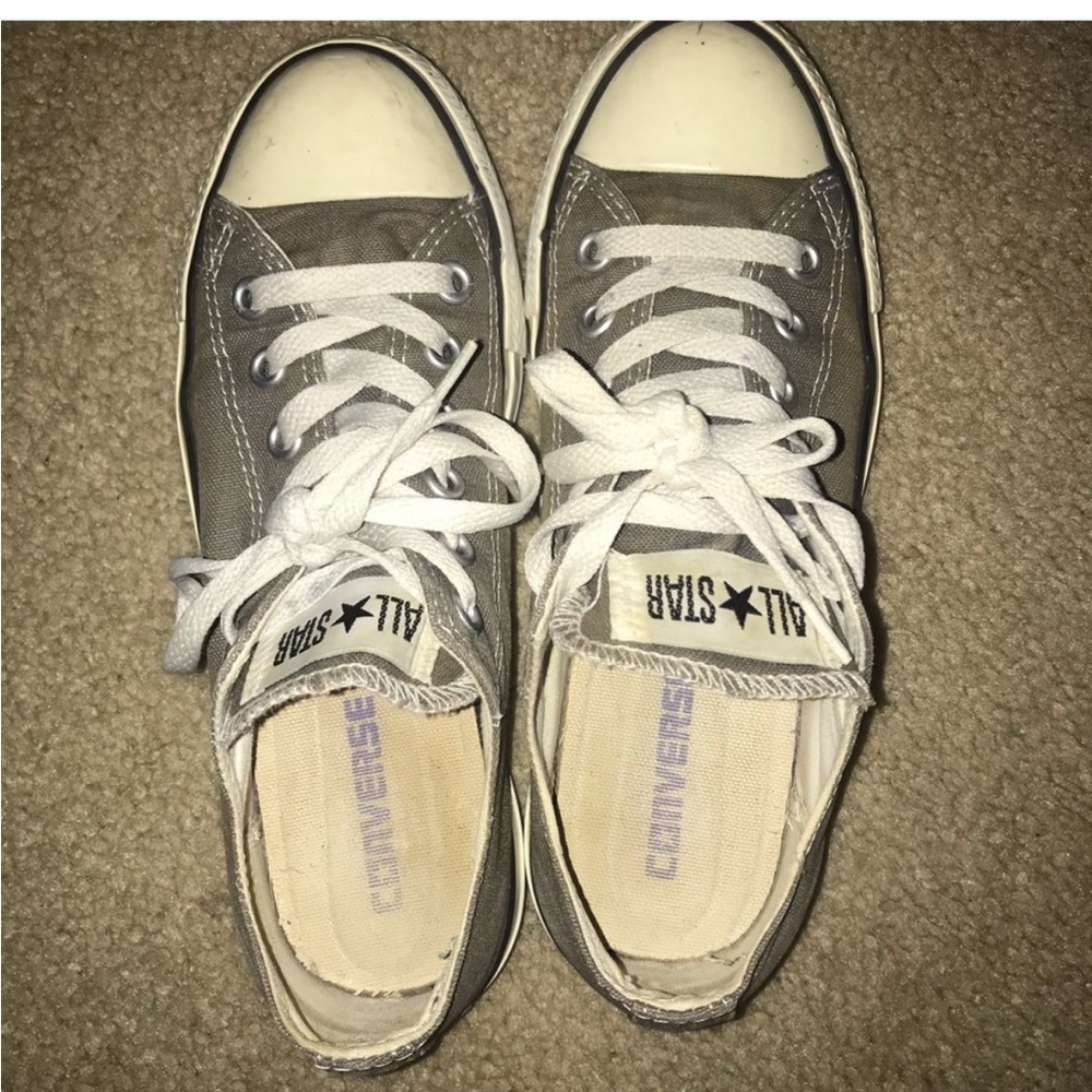 Grey Converse